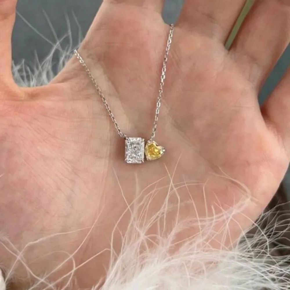 Chic Silver Necklace N1239